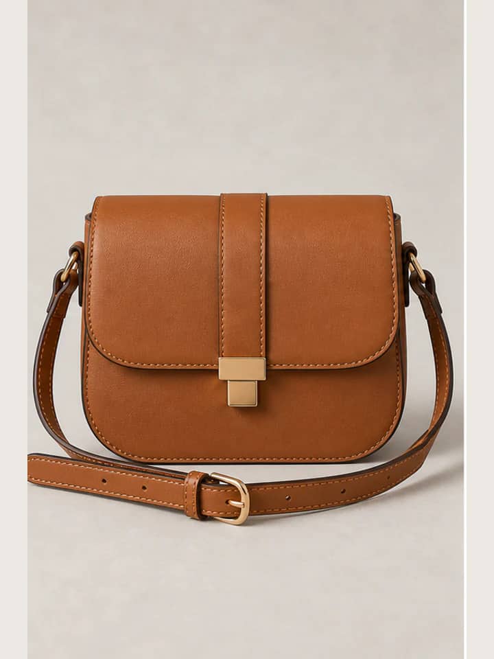 Bolsa Tiracolo Caramelo